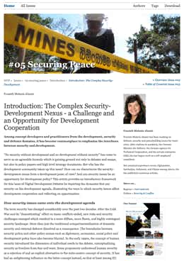 Abbildung: Titel-Grafik Erscheinungsort: Online-Magazin Digital Development Debates, September 2011